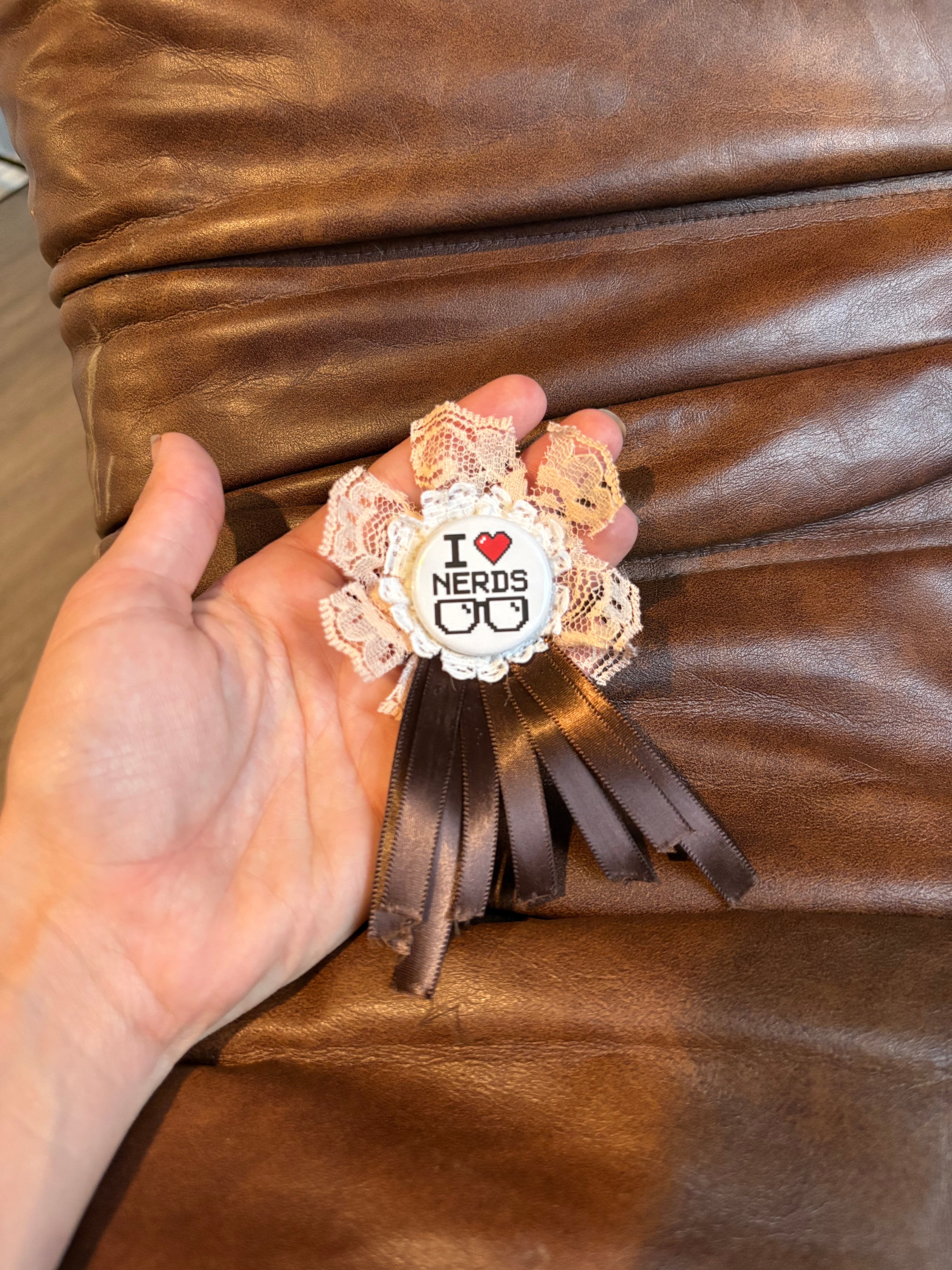 vintage “mini” prize ribbon